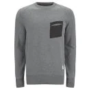 Boxfresh Men's Halle Sweatshirt - Grey Marl - S - Grau Bild 1
