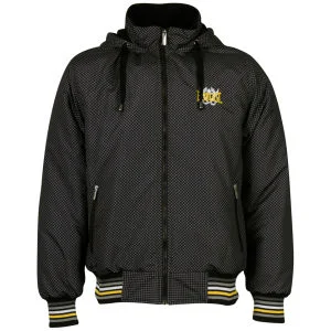 Everlast Men's Hood All Over Print Jacket - Black/Charcoal/Yellow - S - Black/Charcoal/Yellow Bild 1
