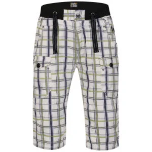 Osaka Men's Tiger Bedford Shorts - Lime - 28 - Lime Bild 1