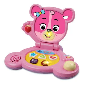 Vtech Baby Bear Laptop - Pink Bild 1