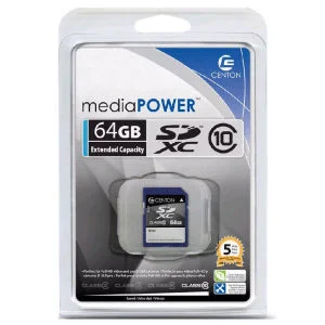 Centon 64GB Class 10 SDXC Card Bild 1