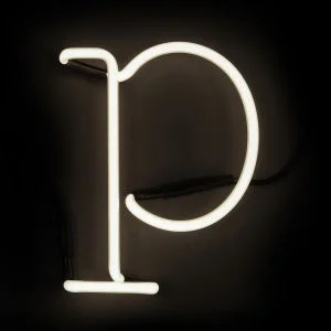 Seletti Neon Buchstabe P Bild 1