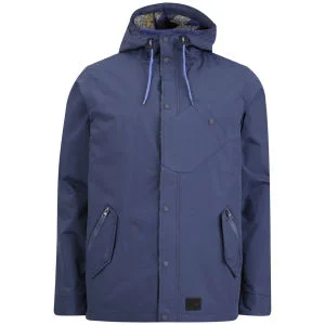 Boxfresh Männer Bietal Jacke Mit Aztec Muster Kapuze - Marineblau - S - Marineblau Bild 1