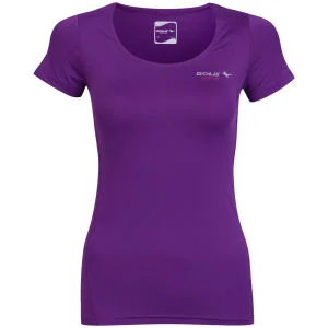 Gola Frauen Nacken Kompression T-Shirt - Lila - XS/8 - Violet Bild 1