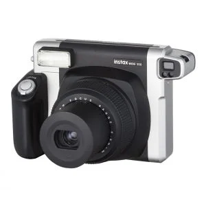 Fujifilm Instax 300 Wide Instant Camera with 10 Shorts of Film - Black/Silver Bild 1