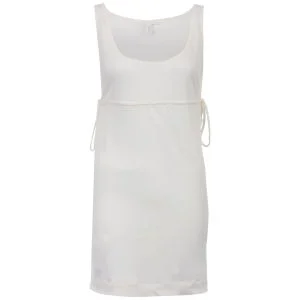 Chloe Empire Waist Dress - White - 10 - Weiß Bild 1
