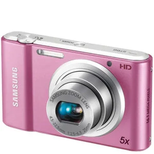 Samsung ST68 Compact Digital Camera (16MP, 5x Optical, 2.7 Inch LCD) - Pink Bild 1