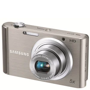 Samsung ST77 Digital Kamera (16MP, 5x Optisch, 2.7 Zoll LCD) - Silber Bild 1