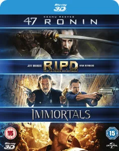 47 Ronin 3D / RIPD 3D / Immortals 3D Bild 1