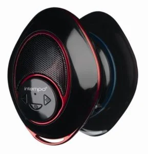 Intempo Waterproof Bathroom Bluetooth Speaker - Black Bild 1