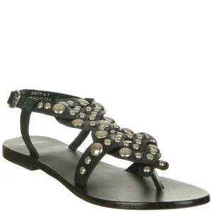 Bronx Women's Sienna Studded Sandals - 3 - Schwarz Bild 1