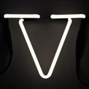Seletti Neon Buchstabe V Bild 1