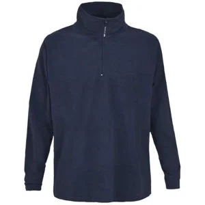 Trespass Herren Lap 1/2 Reißverschluss Fleece - Royalblau - S - Marineblau Bild 1