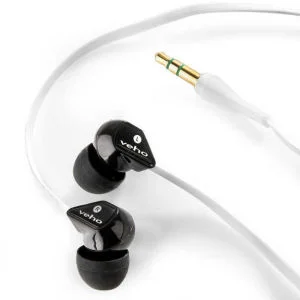 Veho 360 Stereo Noise Isolating Ohrhörer mit Flex Anti Tangle Kabel (VEP-003-360Z1) Bild 1