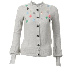nümph Womens Melody Cardigan - Grey - S Bild 1