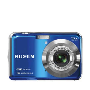 Fujifilm FinePix AX650 Compact Digital Camera (16MP, 5x Optical Zoom, 2.7 Inch LCD) - Blue Bild 1