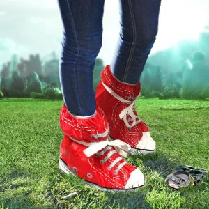 Festival Feet Schuhüberzieher- Rot Bild 1