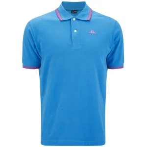 Kappa Herren Lamot Polo - Turquoise/Fuchsie - M - Turquoice/Fuschia Bild 1