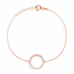 Ingenious Jewellery Circle of Life Bracelet - Rose Gold Bild 1