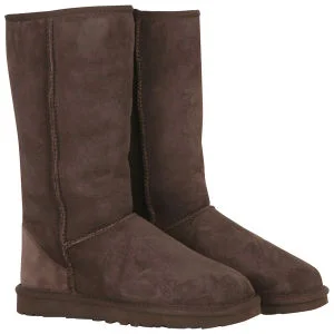 UGG Women's Classic Tall Boots - Chocolate - 3.5 - Chocolate Bild 1