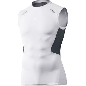 adidas Men's Techfit Preparation Sleeveless T-Shirt - White - S - Weiß Bild 1