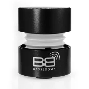 BassBoomz High Performance Tragbare Bluetooth Lautsprecher, schwarz Bild 1