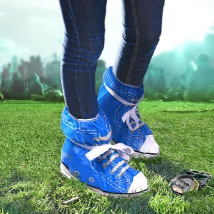 Festival Feet Schuhüberzieher- Blau Bild 1
