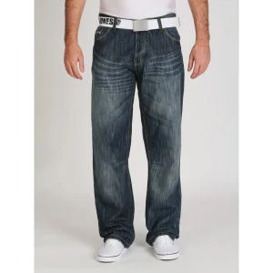 Smith & Jones Men's Furio Jeans - Stone Wash - 30S - Steinblau verblasst Bild 1