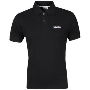 Ellesse Men's Baseliner Polo Shirt - Black - S - Schwarz Bild 1