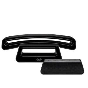 Swissvoice ePure V2 Eco Digitales Designer DECT-Schnurlostelefon mit Anrufbeantworter - Schwarz Bild 1