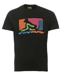 Drunknmunky Men's Embroidered OG T-Shirt - Black - S - Schwarz Bild 1