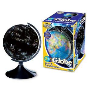 Erde und Sternbilder Globus, 2 in 1 Bild 1