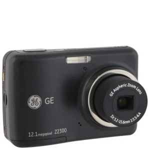GE Z2300 Digital Camera - Black (12.4MP, 3 x Optical Zoom, 2.4 Inch LCD) Bild 1