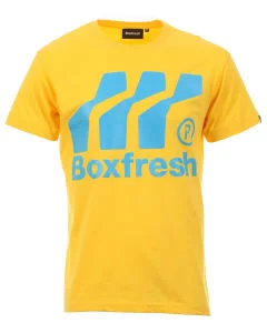 Boxfresh Men's Lugsail Classic Fit T-Shirt - S - Gelb Bild 1