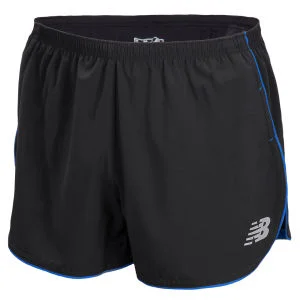 New Balance Herren NBX Boylston 3 Zoll Split Lauf-Shorts - Schwarz - S - Schwarz Bild 1