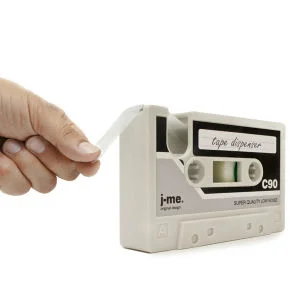 Klebeband Tischabroller Kassette - Grau Bild 1