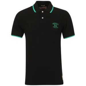 Russell Athletic Men's Biller Polo-Shirt - Black - S - Schwarz Bild 1