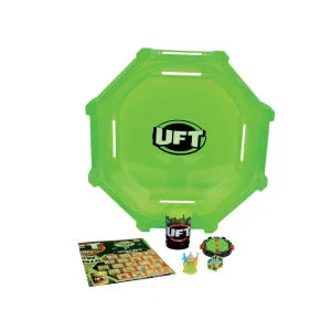 The Trash Pack Ultimate Fighting Trashies Glow Mania Battling Arena mit einem Spin Bin Bild 1