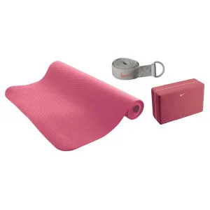 Nike Essential Yoga-Ausstattung - Pfirsich/Grau - Eine Größe - Bright Peach/Medium Grey Bild 1