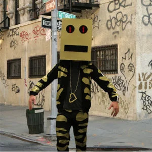Shuffling Roboterkopf Bild 1