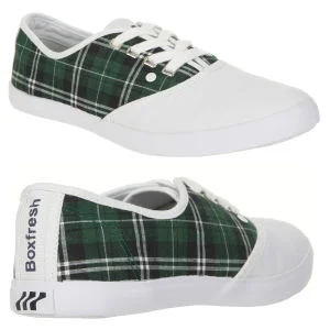 Boxfresh Men's Bobon Pump - White/Green - 6 - Grün Bild 1