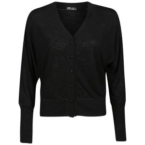 Brave Soul Women's Claire Button Cardigan - Black - S - Schwarz Bild 1