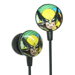 iHip Marvel Retro Earphones - Wolverine Bild 1