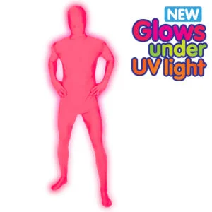 Morphsuits - Pink Glow - M - Pink Fluro Bild 1