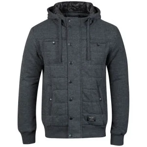 Jack & Jones Men's Esson Sweat Jacket - Grey - S - Grau Bild 1