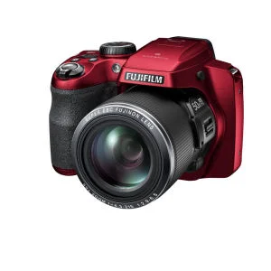 Fujifilm FinePix S9200 Bridge Kamera (16MP, 50x Optischer Zoom, CMOS Sensor) - Rot Bild 1