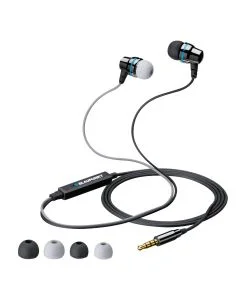 Blaupunkt Pure 111 Talk Earphones - Black Bild 1