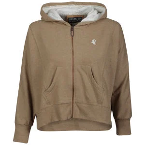 Soul Cal Women's Batwing Hooded Zip - Golden Tan - 6 - Golden Tan Bild 1