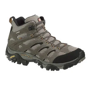 Merrell Moab Mid Gore Tex Wanderschuhe für Männer - Walnuss - UK 7 Bild 1