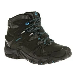 Merrell Polarand 6 wasserdichte Wanderschuhe für Frauen - Black/Blue - 4 - Black/Blue Bild 1